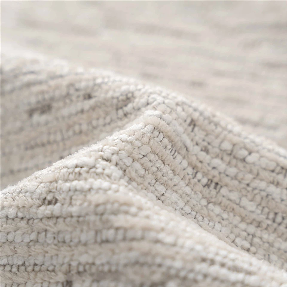 Chenille Fabric Brown Sofa